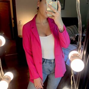 🌺 Hot Pink Blazer - Size M